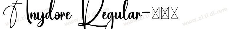 Anydore Regular字体转换